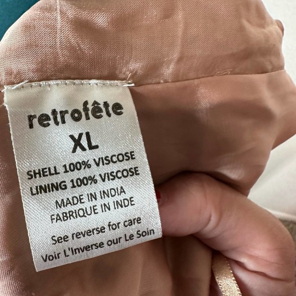 Retrofete ELLA SEQUIN ONE SHOULDER SEQUIN DRESS IN BRONZE - Picture 6 of 14